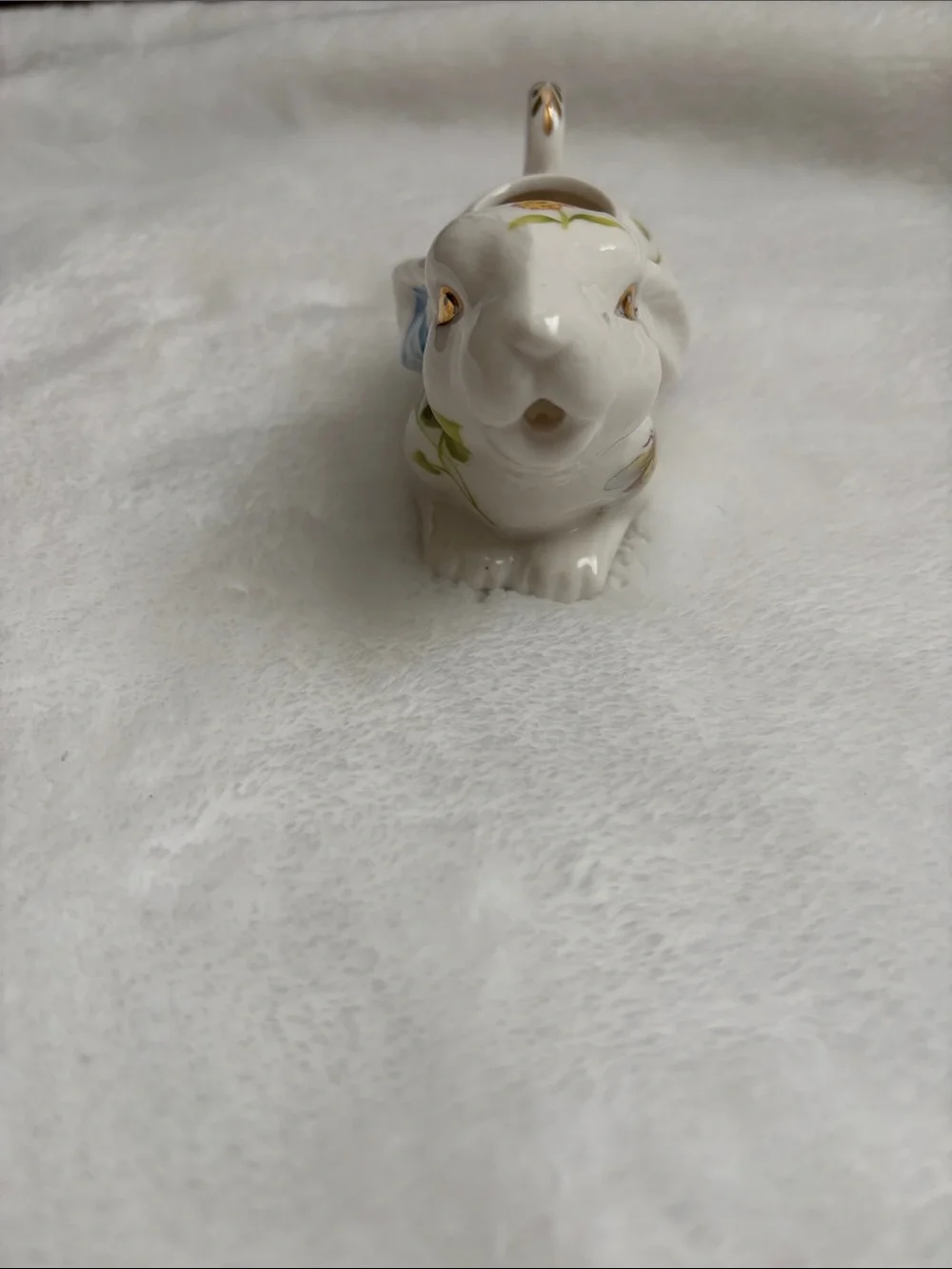 Graces Teawear Porcelain Bunny Pitcher